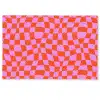 Blokken - Roze - Rood - Patroon Deurmat klein 898 -zkaufland3d