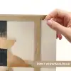 Goud - Vrouw - Rechthoeken Light Box met batterij (Wandlamp) middel -USP_websiteprintNL