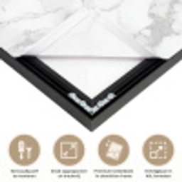 Wit - Marmer - Grijs Textielframe zwart klein 947 -USP_feed_closeupNL