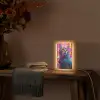 Kat - Pop art - China - Neon - Stad Light Box met kabel (Tafellamp) klein -sfeer4