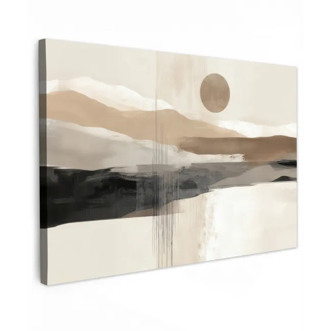 Minimalistisch - Landschap - Dimensie canvas 2cm klein -z3d