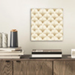 Waaier - Motief -  Goud aluminium wit klein 46 -sfeer1
