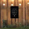 Geluk is het enige wat zich verdubbelt - Spreuken - Quotes tuinposter los doek klein -sfeer1