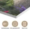Doorkijk - Tuinboog - Bloemen - Natuur - Pad PET vilt klein -closeup_NL