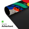 Abstract - Planten - Vormen - Kleurrijk Muismat XXL klein -sfeer2