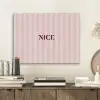 Nice - Strepen - Roze PET vilt klein -sfeer1