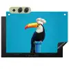 Tucan - Sokkel - Vogel - Koksmuts Inductie beschemer met haakjes klein -3d