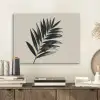 Palmblad - Subtiel - Groen - beige PET vilt klein -sfeer1