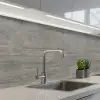 Patroon - Beton - Grijs keuken achterwand 2 middel 871 -3d_schuin