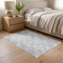 Parelmoerglans - Wit - Schelp Vloerkleed Rechthoek klein 1091 -atmosphere_sfeer3_global