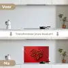 Pepers - Rood - Hart keuken achterwand spatscherm klein -voor_na_NL