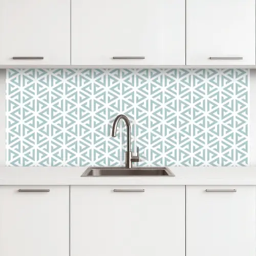 Design - Geometrie - Patroon - Driehoek keuken achterwand 2 middel 871 -3d