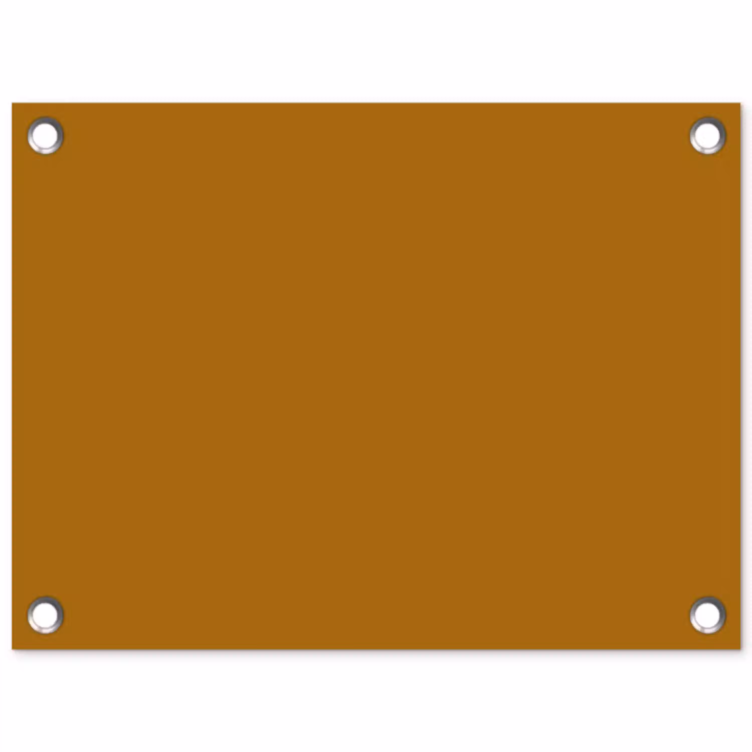 Ocre - Gold - Geel tuinposter los doek klein 239 -3d