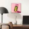 Augurken - Pot - Schaduw - Roze aluminium wit klein -sfeer5