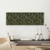 Bladeren - Takken - Camouflage - Groen canvas 2cm klein 828 -sfeer6