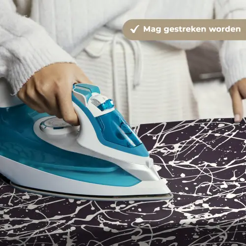 Spat - Waterverf - Wit Wandkleed katoen klein 269 -sfeer9