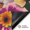 Bloemen - Kleurrijk - Roze Deurmat klein -antislip_NL
