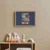Dino - Raket - Kleurrijk Light Box met batterij (Wandlamp kind) middel -sfeer2_kind