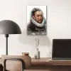 Willem van Oranje - Adriaen Thomasz - Rook aluminium wit klein -sfeer5