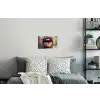 Lippen - Graffiti - Expressief Muursticker klein -slaapkamer