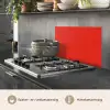 Rood - Kleur - Effen keuken achterwand spatscherm klein 900 -usp_NL