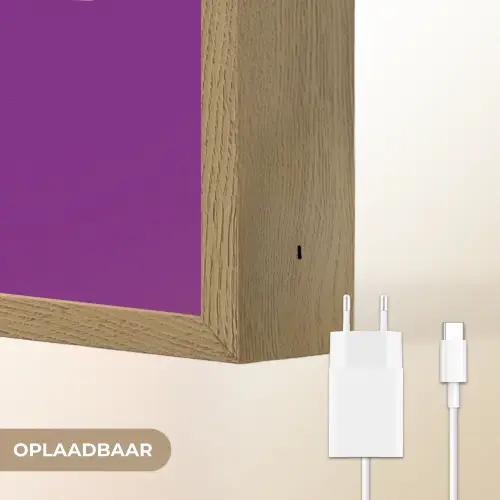 You're doing great - Paars - Bubble letters Light Box met batterij (Wandlamp) middel -USP_websiteoplaadbaarNL
