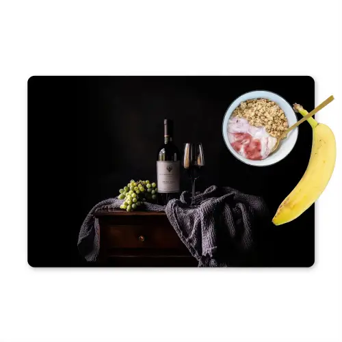 Druiven - Wijn - Rood - Tafel Placemat vinyl groot -zzzproduct_Kitchenyeah-website