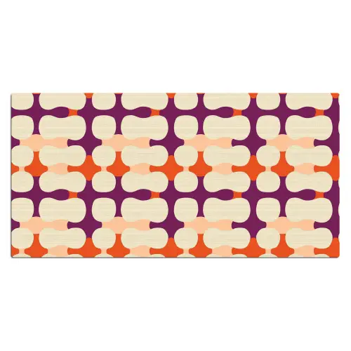 Modern - Patroon - Kleurrijk Muismat XXL klein 681 -3d_leeg