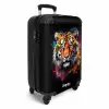 Tijger als street art kunstwerk NBS - Handbagage koffer - Unisex middel -productfoto_3d