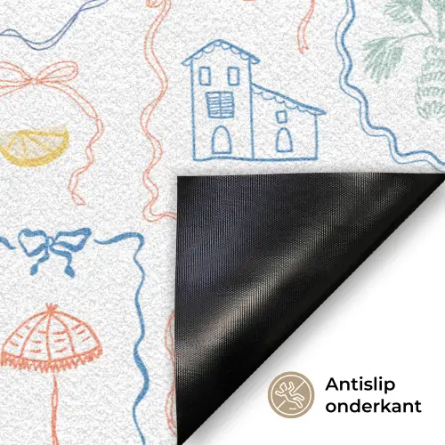 Zee - Sfeer - Strand - Multi Deurmat klein 898 -antislip_NL