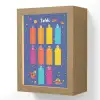 Tafels van vermenigvuldiging - Leren rekenen voor kinderen - Getallen oefenen - Ruimte Light Box met kabel (Wandlamp kind) klein -3d