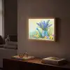 Lavendelbloemen - Quote - Gieter Light Box met batterij (Wandlamp) middel -sfeer1