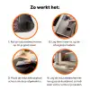 Winterse Glorie Inductie beschermer vinyl 3mm klein -zzzzzzz-td-werking