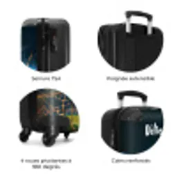 Geweldige goal NBS - Handbagage koffer - Kinderen Unisex middel zzzzzzzbolletjes_FR