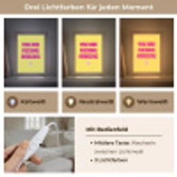 Geel - Valentijn - Tekst Light Box met kabel (Tafellamp) klein -USP_lichtkleurDE