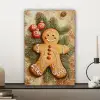 Kerstmis - Koekje - Poppetje - Speculaas canvas 2cm klein -sfeer6