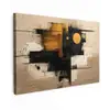 Kunst - Beige - Modern - Goud canvas 2cm klein -z3d