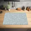 Klassiek - Bloemen - Blauw Inductie beschermer vinyl 3mm klein 276 -sfeer5