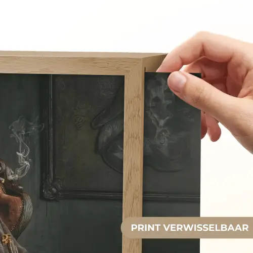 Kat - Pak - Oranje - Sigaar Light Box met batterij (Wandlamp) middel -USP_websiteprintNL