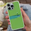 Persoon - Golf - Water - Blauw Hoesje iPhone 16 Pro Max met koord klein -sfeer3