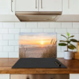 Zonsondergang - Duinen - Zee keuken achterwand spatscherm klein -sfeer2