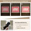 Amor - Strepen - Rood - Roze Light Box met batterij (Wandlamp) middel -USP_dimbaarNL