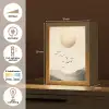 Landschap - Japandi - vogel Light Box met kabel (Tafellamp) klein -USP_NL
