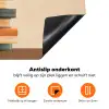 Boeken - Toren - Koffie - Beige Inductie beschermer vinyl 3mm klein -zzzzzzz-td-onderkant