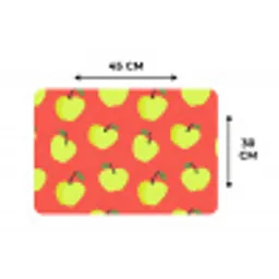 Appels - Modern - Groen Placemat vinyl groot 368 -specs