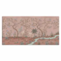 Nostalgisch - Reigers - Roze Muismat XXL klein -3d_leeg