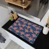 Disco - Blauw - Patroon Inductie beschemer met haakjes klein 777 -sfeer1