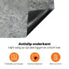Beton - Leisteen - Grijs -Betonstructuur Inductie beschermer vinyl 3mm klein -zzzzzzz-td-onderkant
