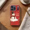 Sneeuwpret - Winter - Sneeuwpop Telefoonhoesje iPhone 17 Pro klein -sfeer1