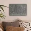 Beton - Muur - Cement canvas 2cm klein -sfeer1